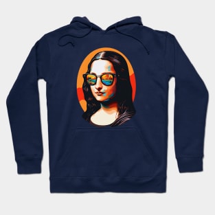 Mona Shades: The Coolest Lisa in Town Hoodie